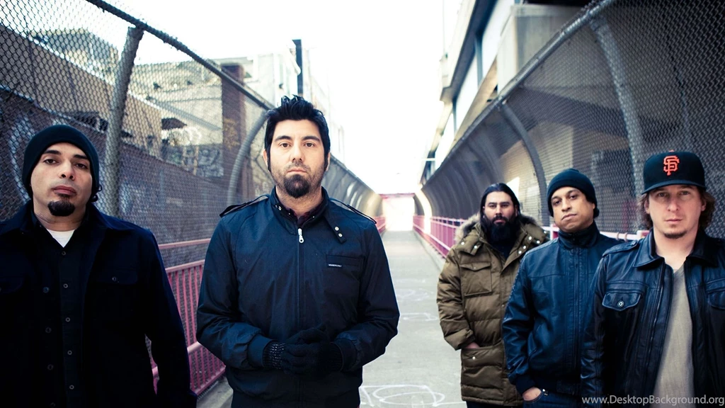 Download Wallpapers 1920x1080 Deftones, Jackets, Outdoor, Bridge ...