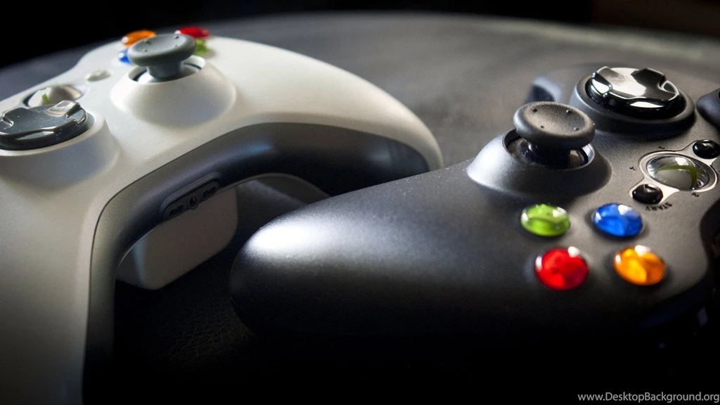 Download Wallpapers 3840x2160 Xbox 360, Black, White, Buttons ...