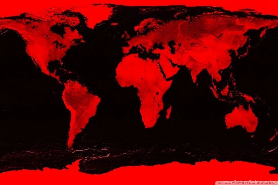 Red And Black Map HD Desktop Wallpapers