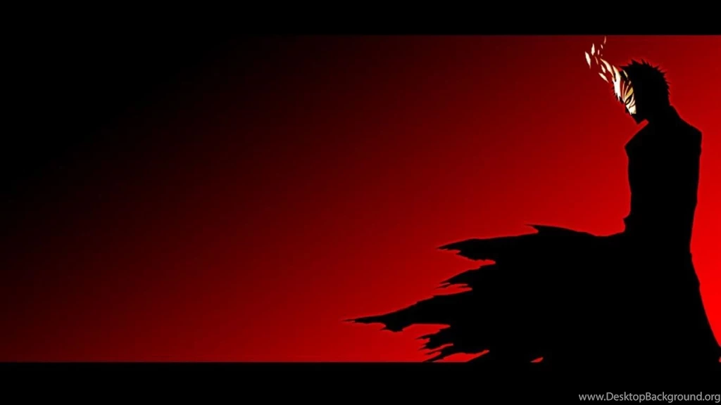 Bleach Ichigo Abstract Art Red And Black HD Wallpapers Wallpapers ...
