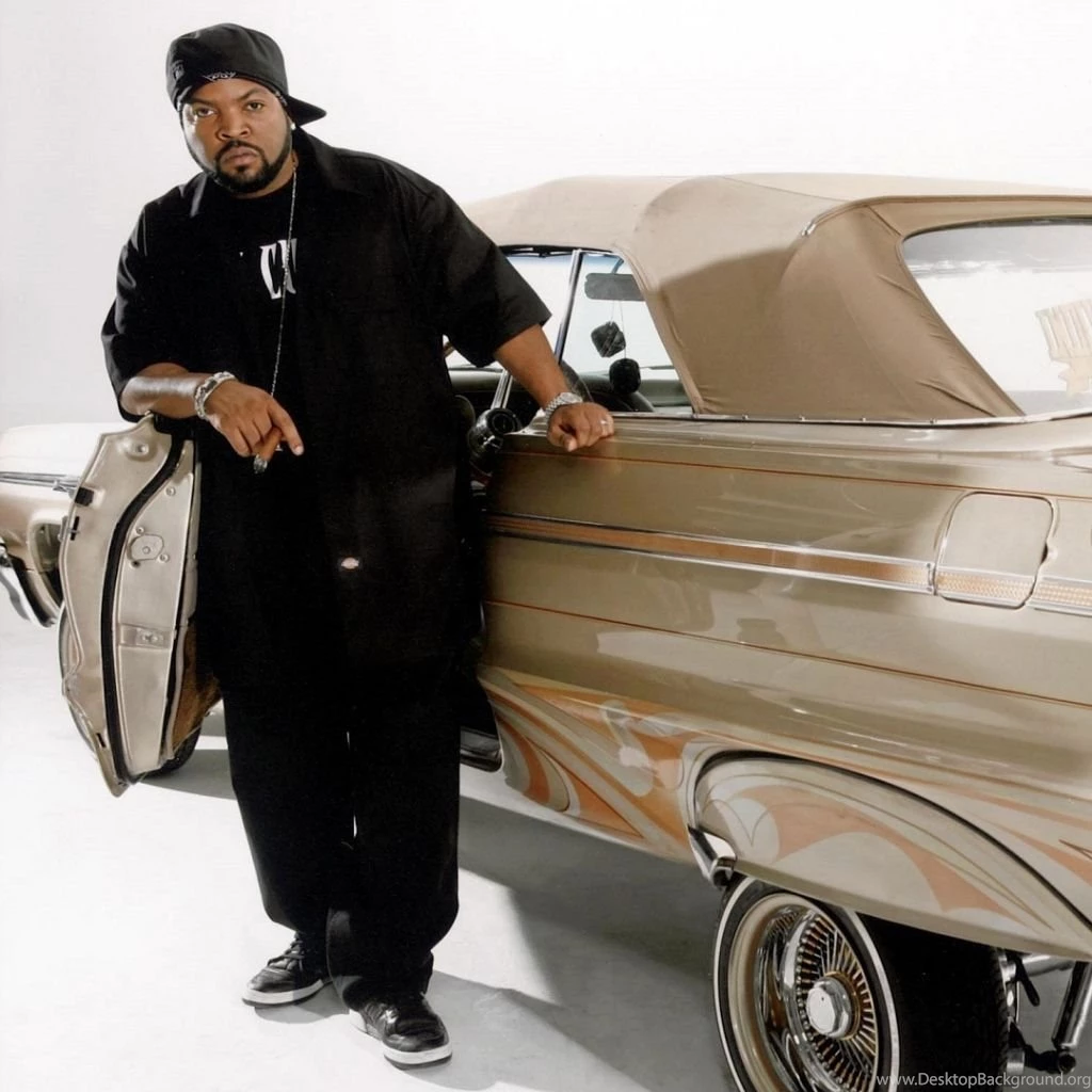 Download Wallpapers 1024x1024 Ice Cube, Car, Cap, Rapper, Cigar ...