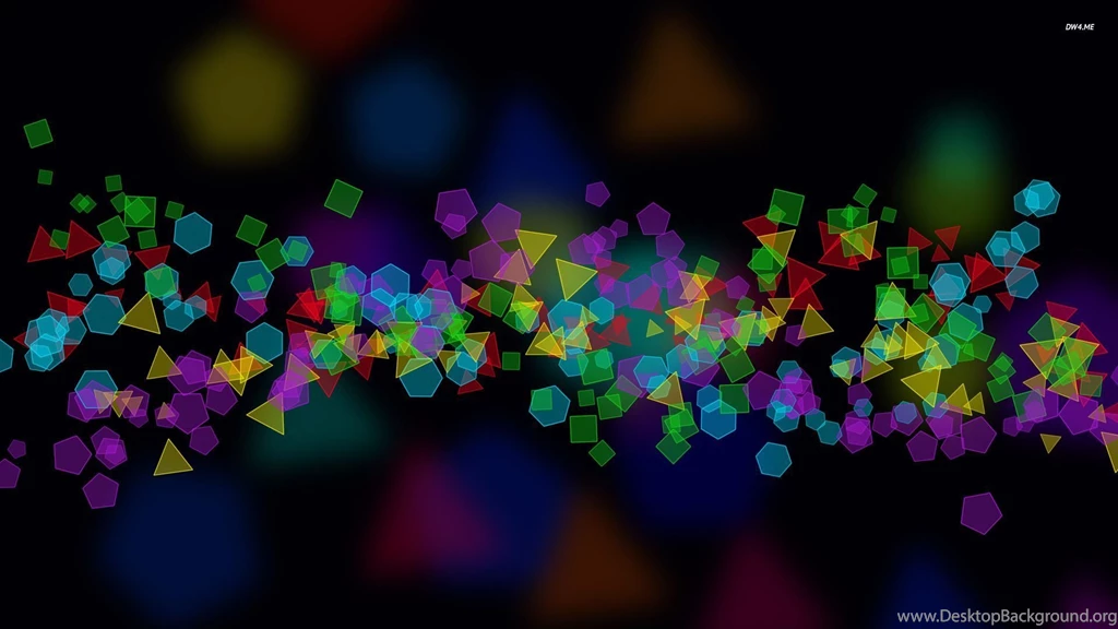 Colorful Polygons Wallpapers Abstract Wallpapers