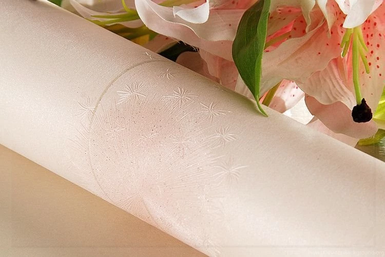 PVC Rustic Dandelion Floral Wallpaper, Kids Wallpaper Backgrounds ...