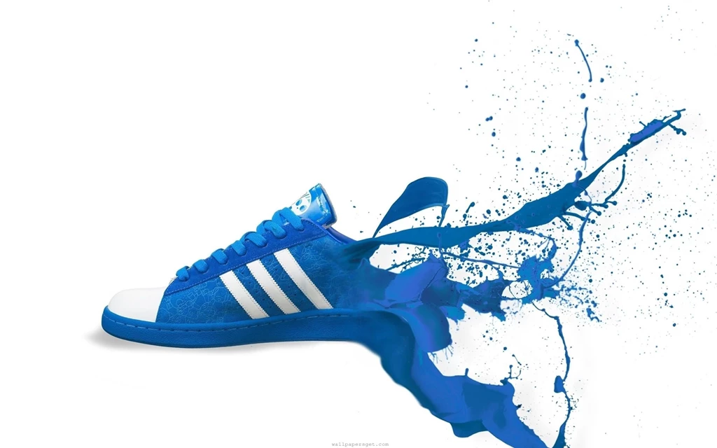 Adidas Blue Shoes Wallpapers And Images Wallpapers, Pictures, Photos