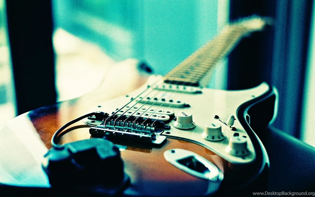 Grungy Guitar Desktop Wallpapers