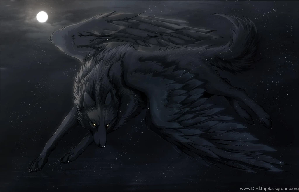 Black Wolf Of The Full Moon (