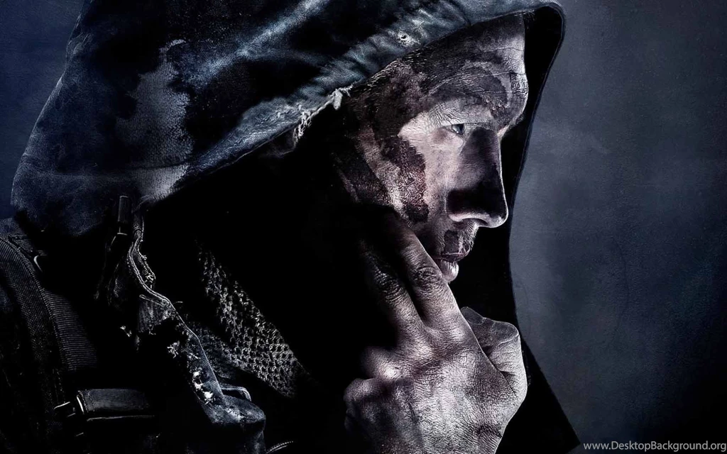 Soldier Applying Camo Face Paint, Call Of Duty Ghosts 1680x1050 ...