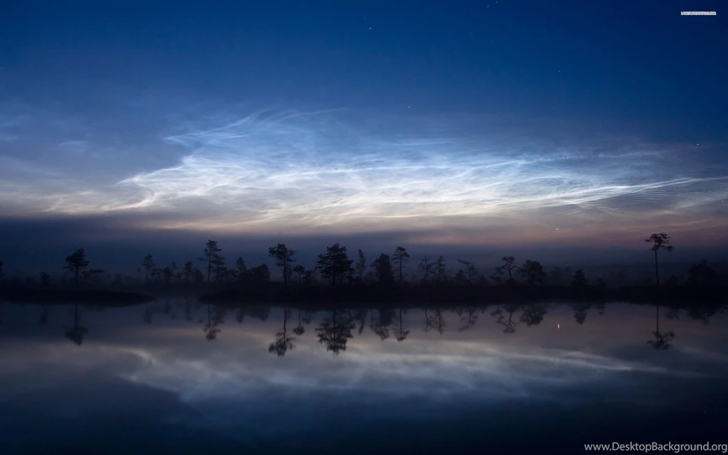 Nighttime River Shore Wallpapers