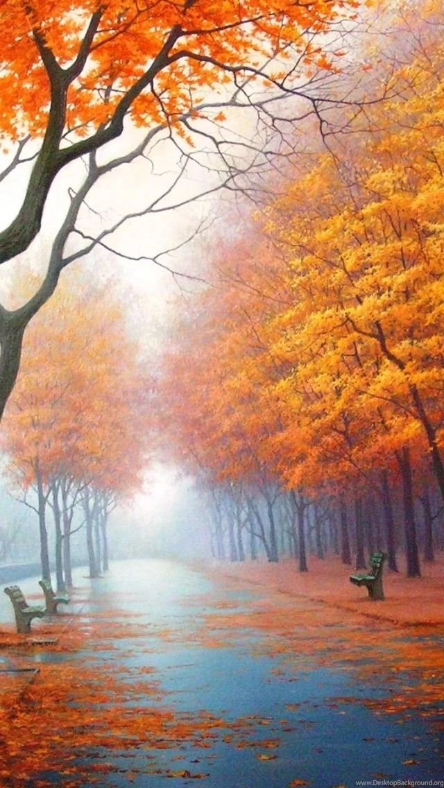 Autumn iPhone 5s Wallpapers
