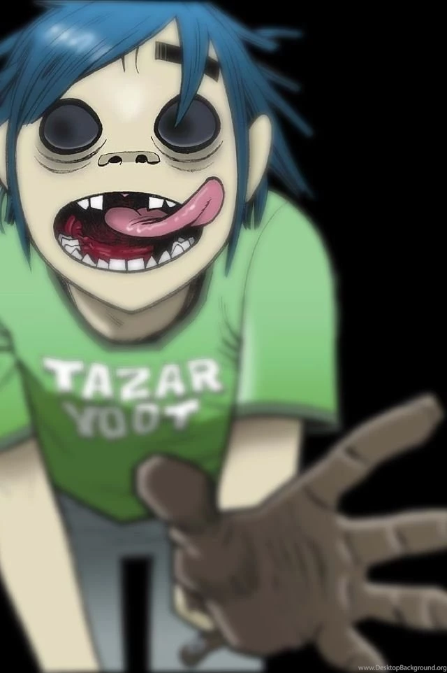 2D iPhone 4 Wallpapers : Gorillaz