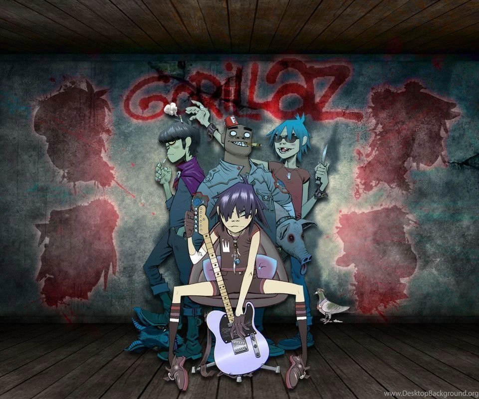 I Need A Gorillaz Wallpapers For iPhone : Gorillaz