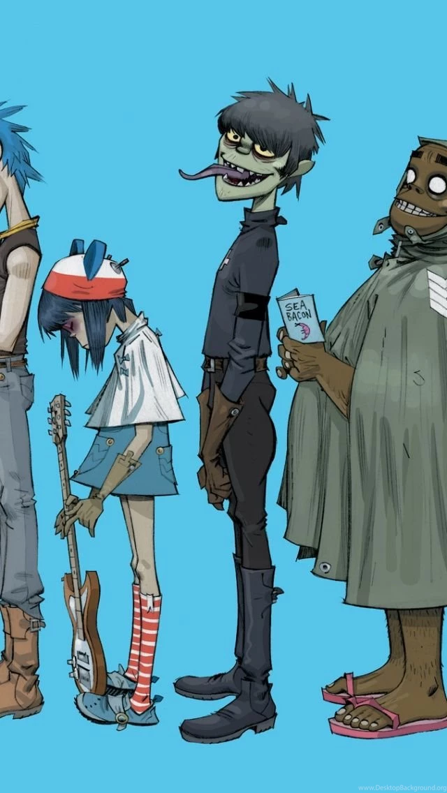 Gorillaz iPhone 5 Wallpapers