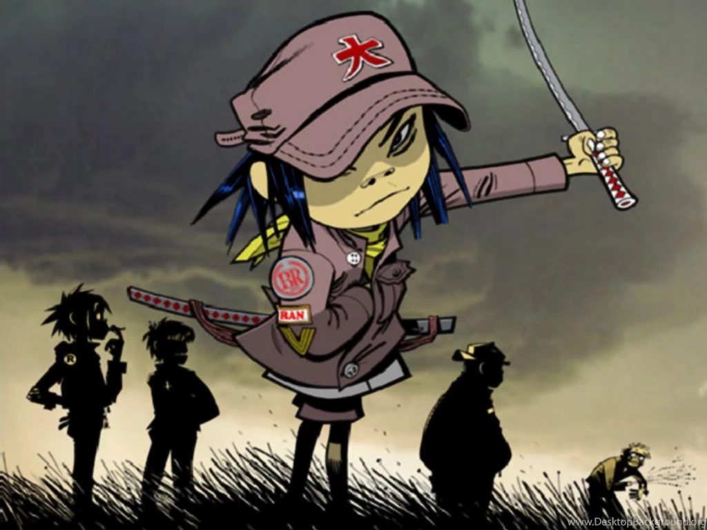 Anyone Got A HD Wallpapers Version Of This Image? : Gorillaz