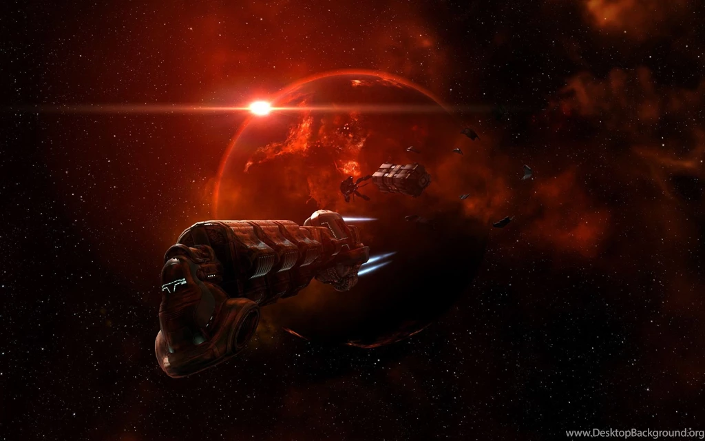 Eve Online Red Star HD Desktop Wallpapers