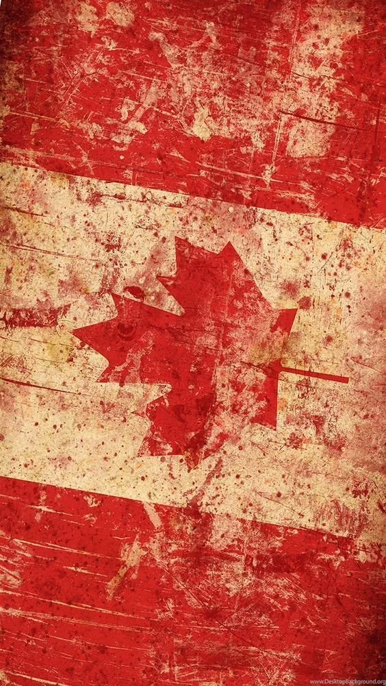 Distressed Canada Flag Repinned By @mobile9