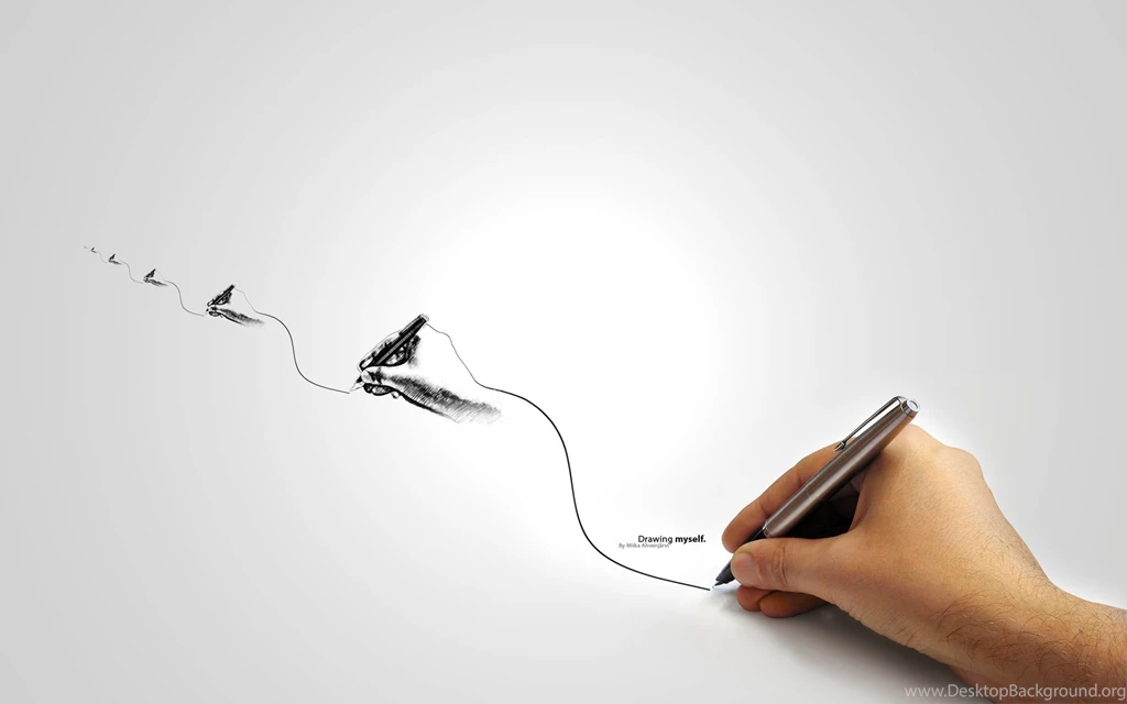 Draw On Your Desktop With These Illustrated Wallpapers