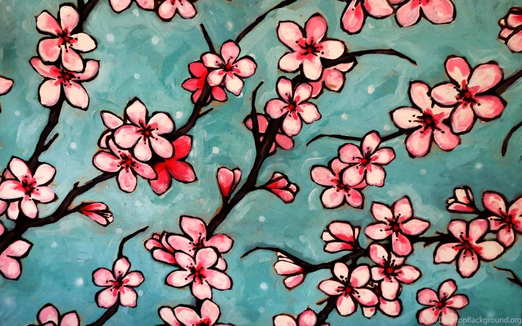 Flowers Drawing Wallpapers