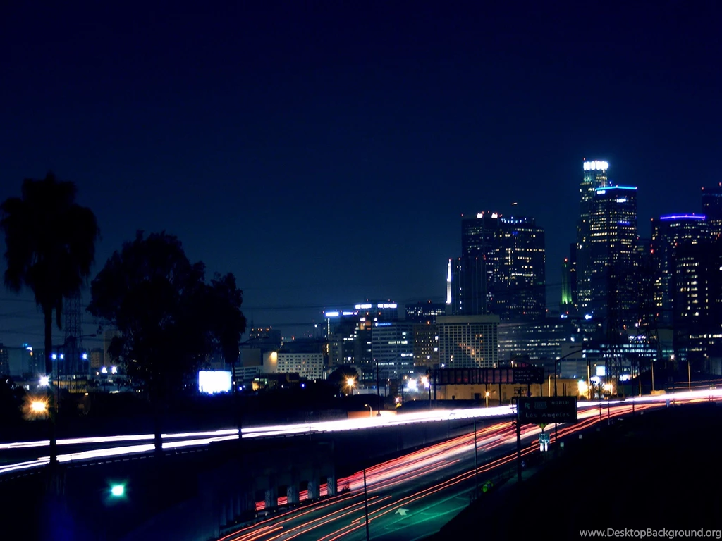 Los Angeles At Night HD Wallpapers