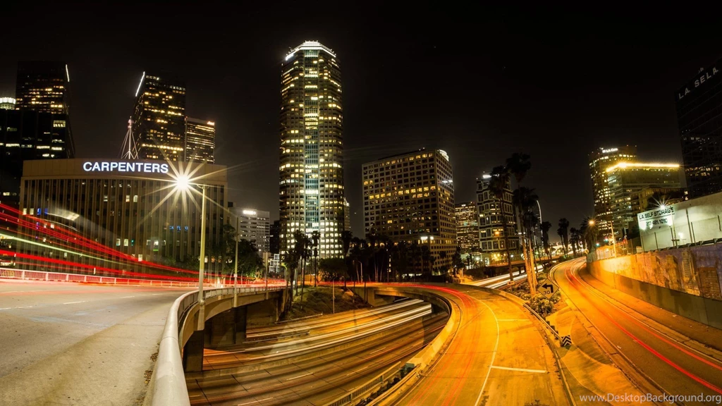Los Angeles City Night Wallpapers