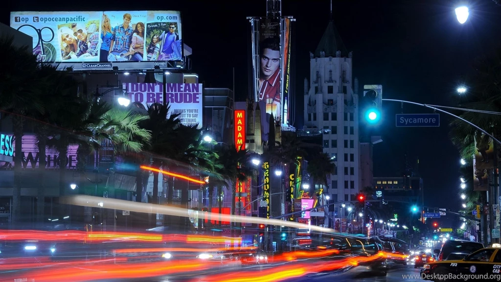 Night City Lights Action Angeles