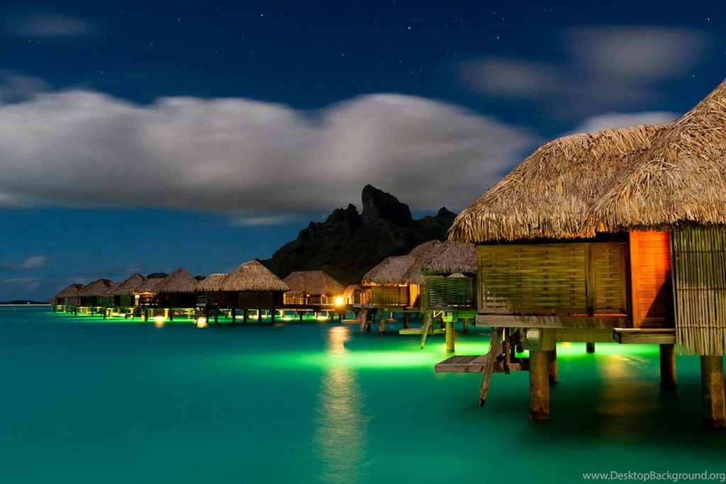 Bora Bora At Night (