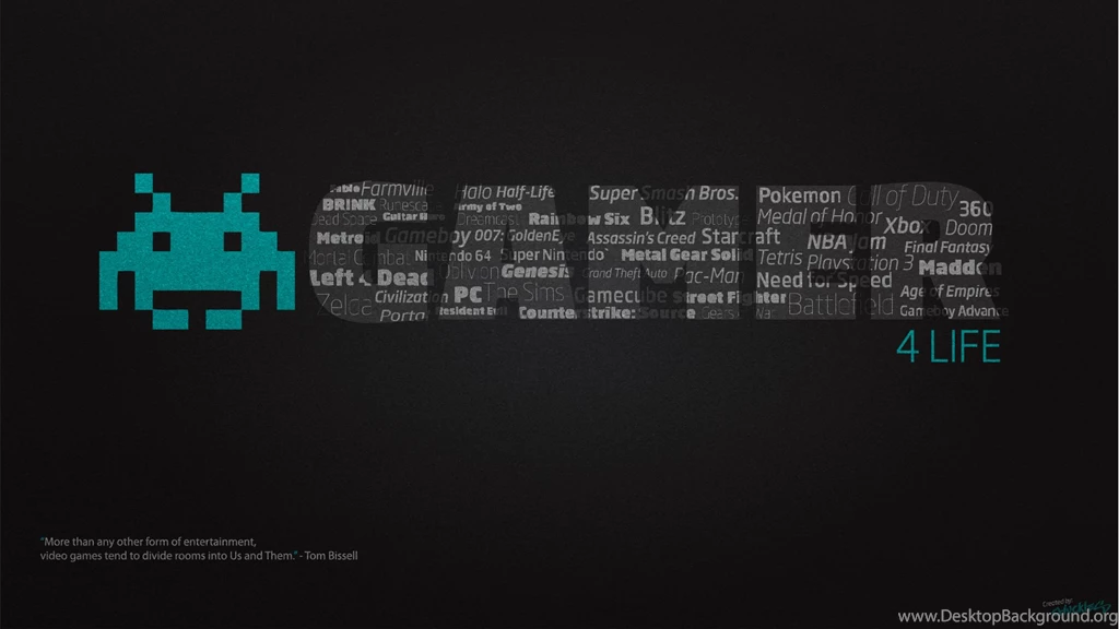DeviantArt: More Like Gamer For Life Desktop Wallpapers 1920x1080 ...