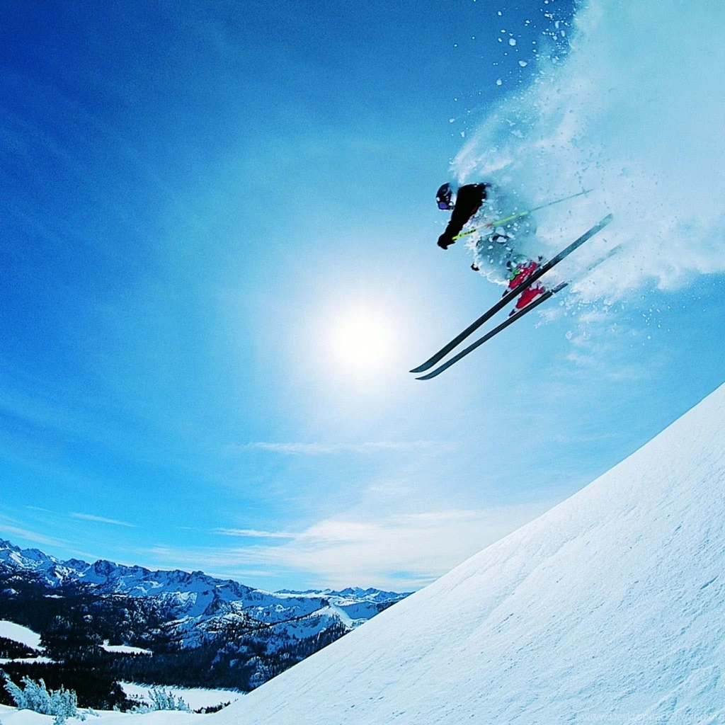 Extreme Skiing iPad 3,4 & Air Wallpapers