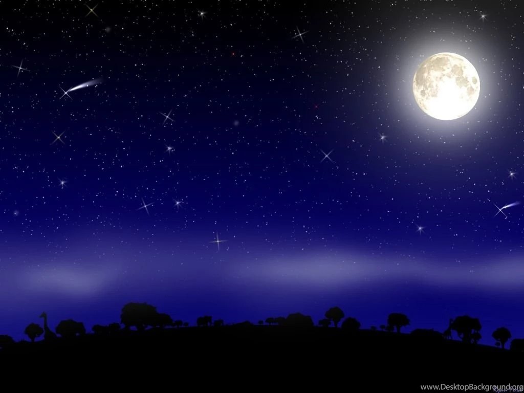 Moon White Night Wallpapers HD