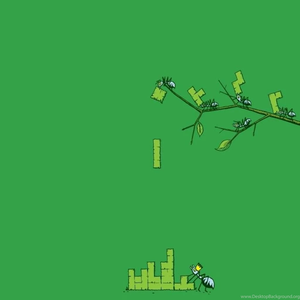 Ant Tetris