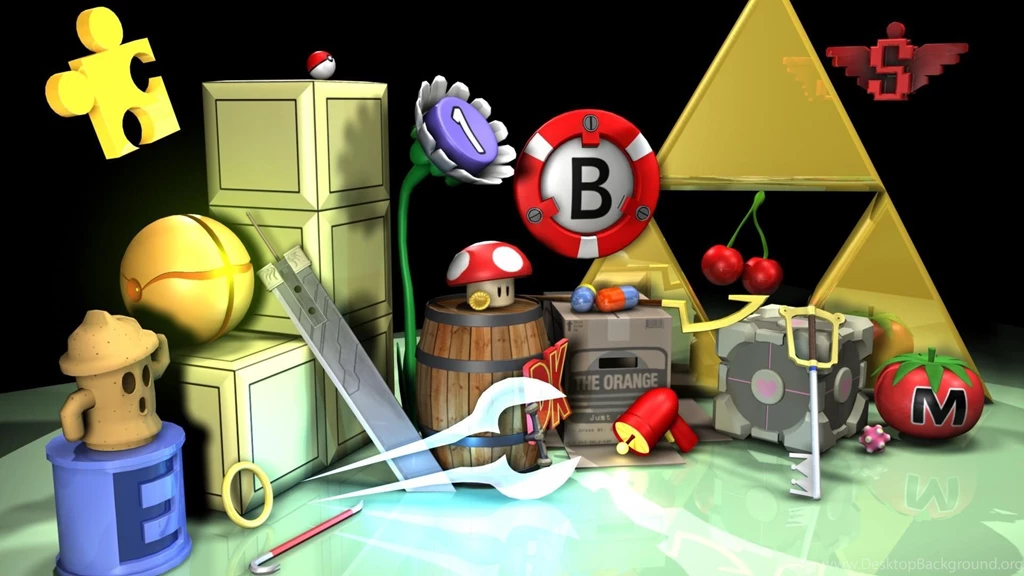 Kirby Pokemon Video Games Portal Mario Tetris Half Life Metal Gear ...