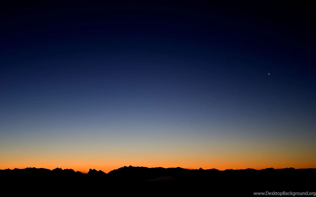 Wallpapers Sunset, Sky, Evening, Star, Night Desktop Wallpapers ...