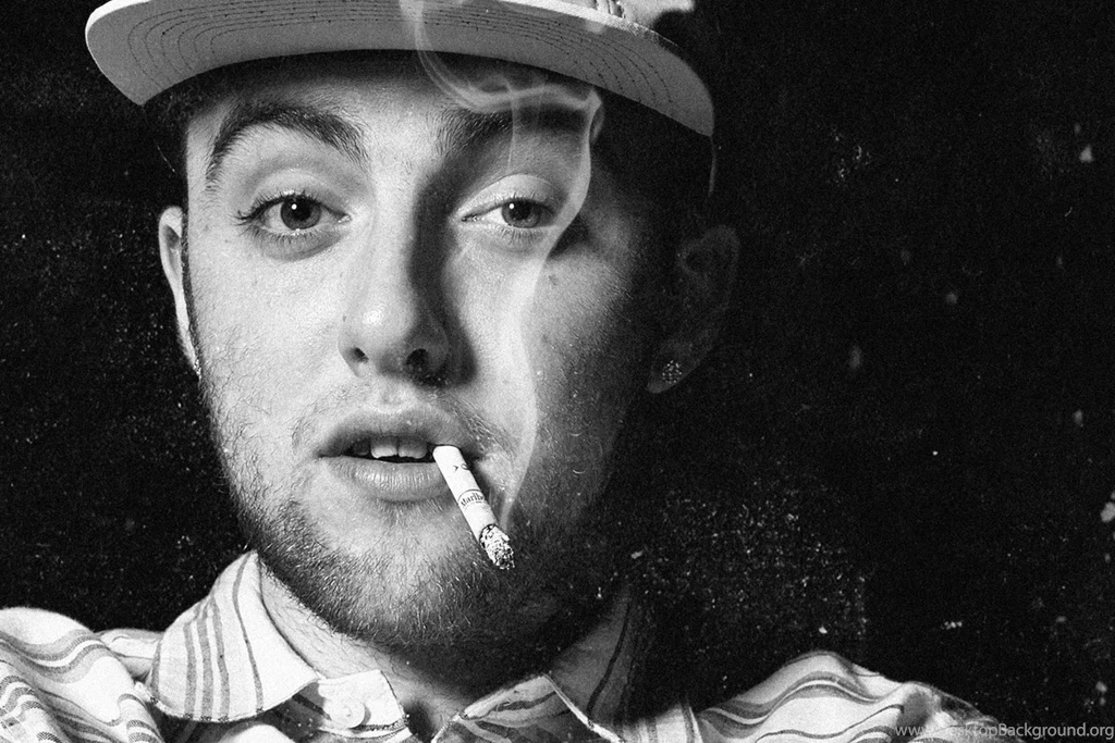 Mac+Miller+black+and+white+wallpaper.png
