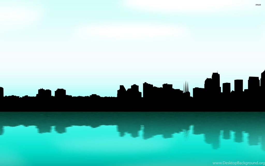 Seattle Skyline, Water, City, Building, Usa, Washington, Vector ...