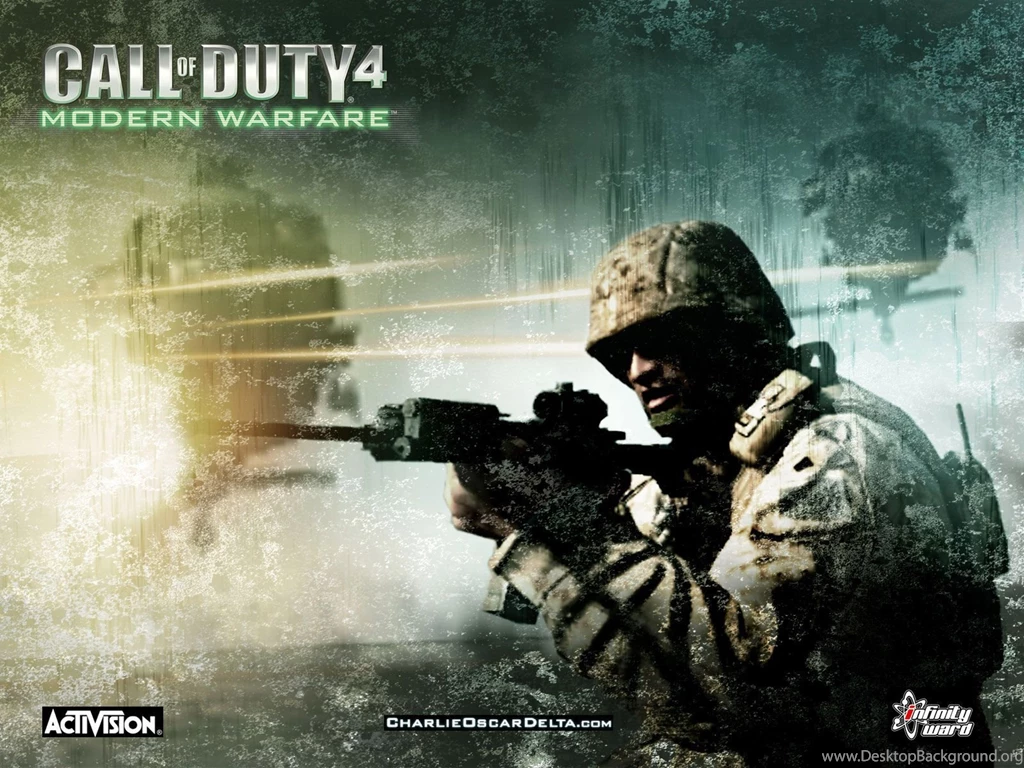 Call Of Duty 4 Game Wallpapers Page Black OPS And Modern Warfare ...