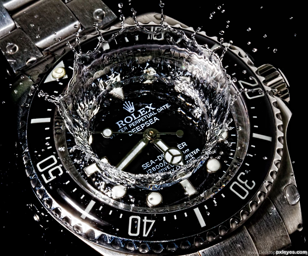 Watch Splash Water Rolex 4K Ultra Hd Unbelievable Wallpapers Free ...