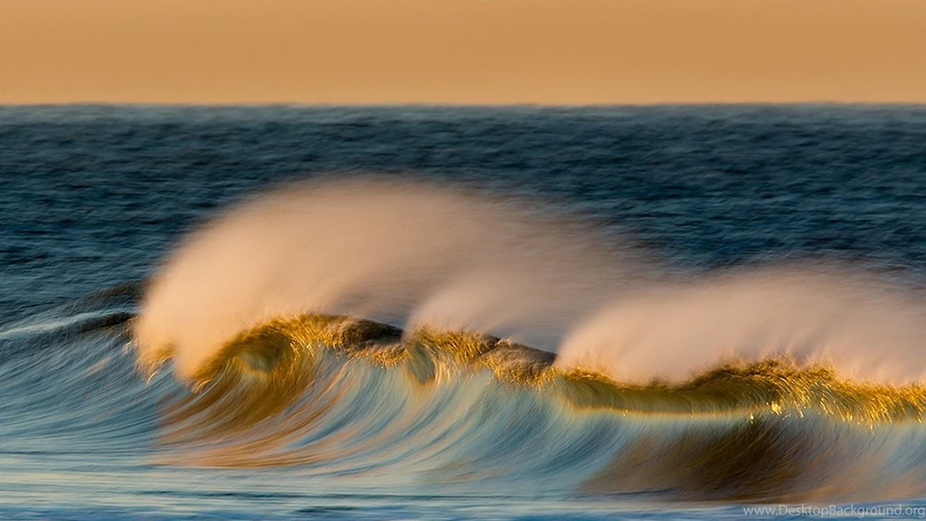 Download Wallpapers 1920x1080 Landscape, Wave, Ocean, Sea, Spray ...