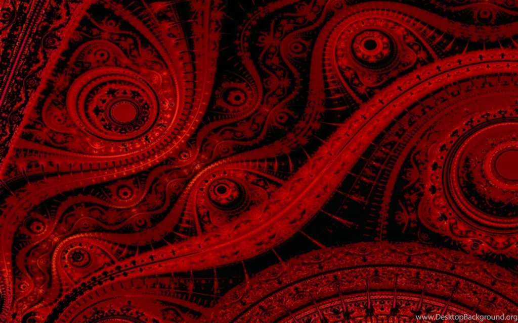 Abstract Red Fractal Julia Backgrounds Hd Wallpapers
