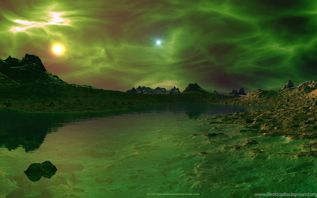 Green Planets In Space (page 3) Pics About Space