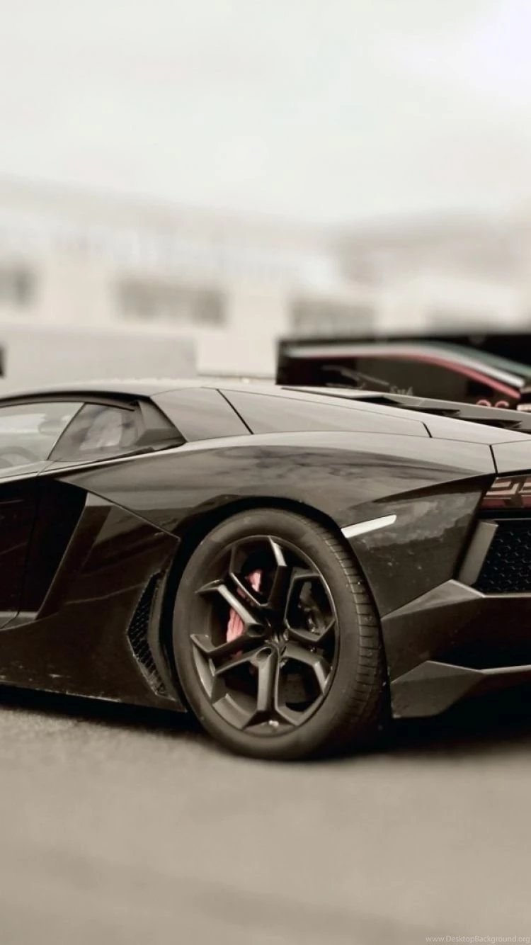 Download Wallpapers 750x1334 Black, Stylish, Cars, Lamborghini ...