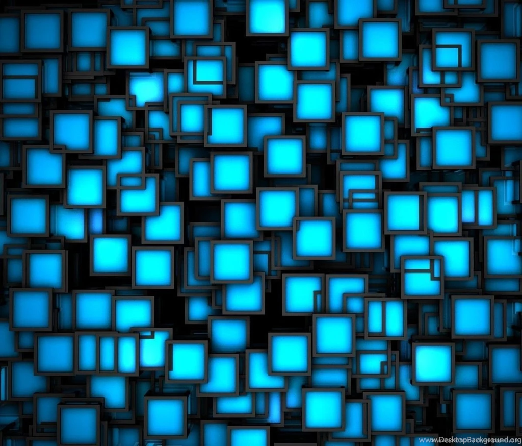 Download Neon Blue Squares Wallpapers For Samsung Galaxy Tab