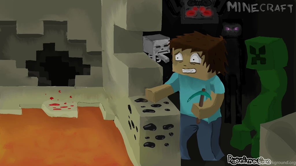 Minecraft Desktop Backgrounds By RyanimationArts On DeviantArt
