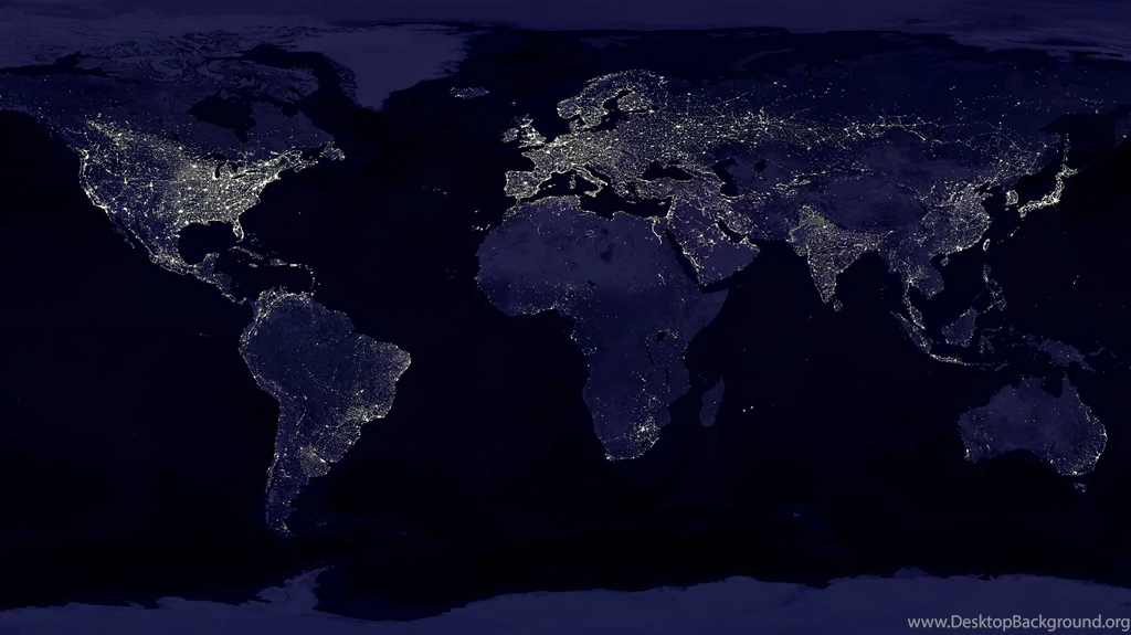 Earth At Night Wallpapers