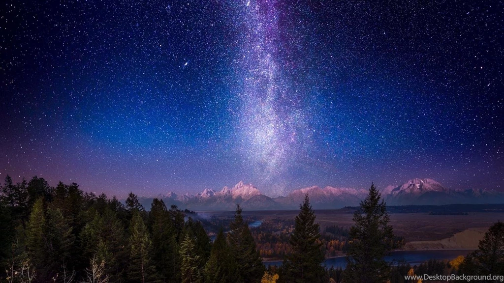 Milky Way Over Grand Teton (