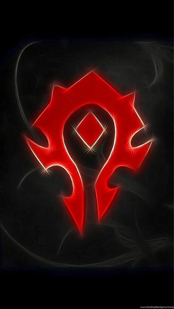 Ran The Horde Symbol Through A Filter, Really Like The Result. : Wow