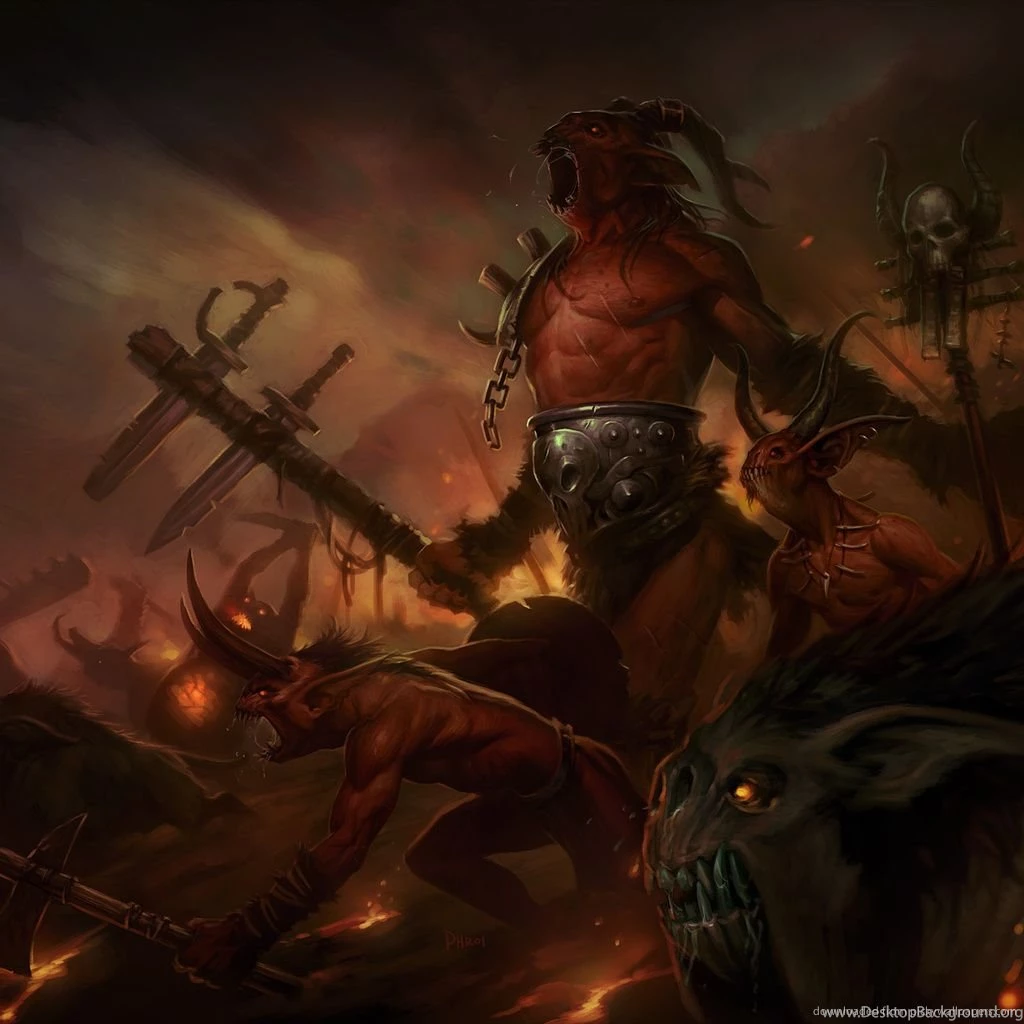 Download Diablo 3 Demon Horde Wallpapers For IPad