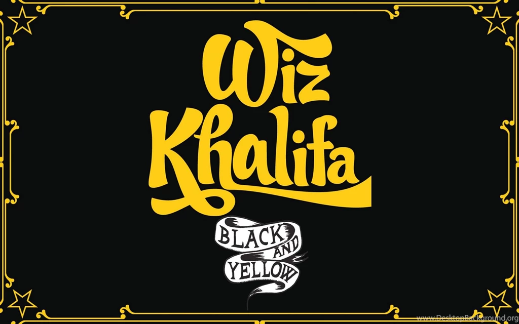 Black And Yellow Wiz Khalifa Wallpapers