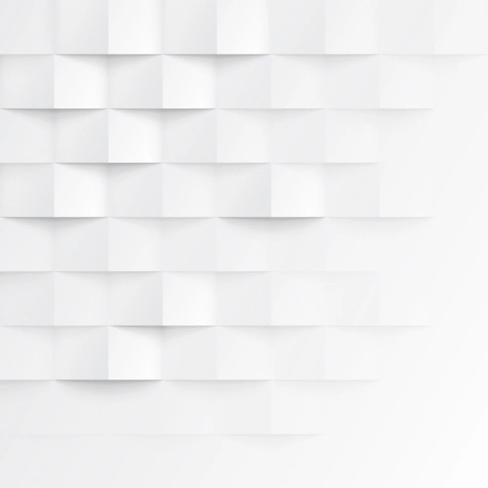 Abstract 3d White Geometric Background. White Seamless Texture W