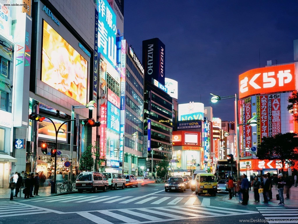 Buildings & City: East Shinjuku Tokyo Japan, Desktop Wallpapers Nr ...