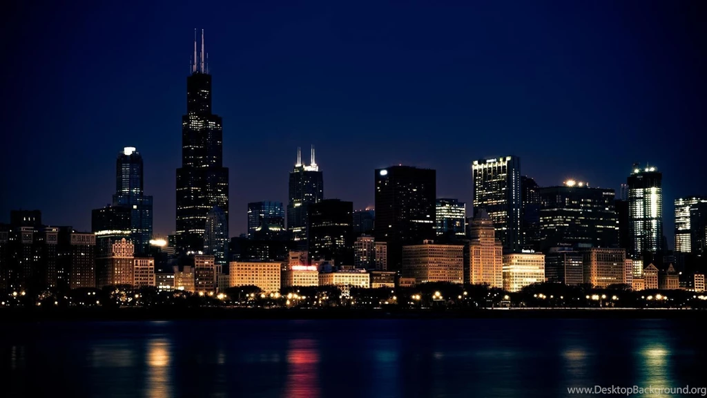 Top Skyline Of Downtown Chicago Images For Pinterest