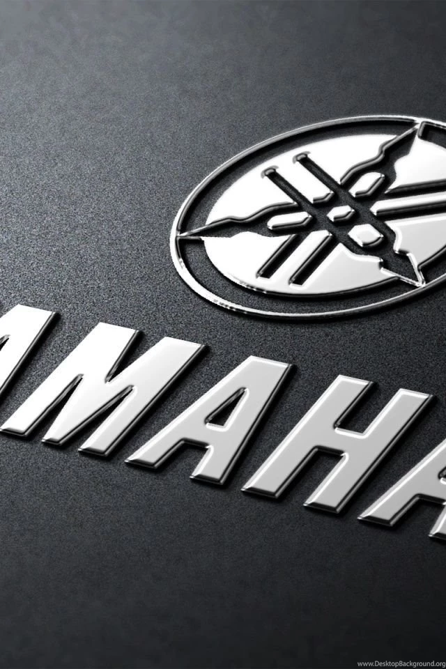 640x960 Yamaha Metal Logo Desktop PC And Mac Wallpapers